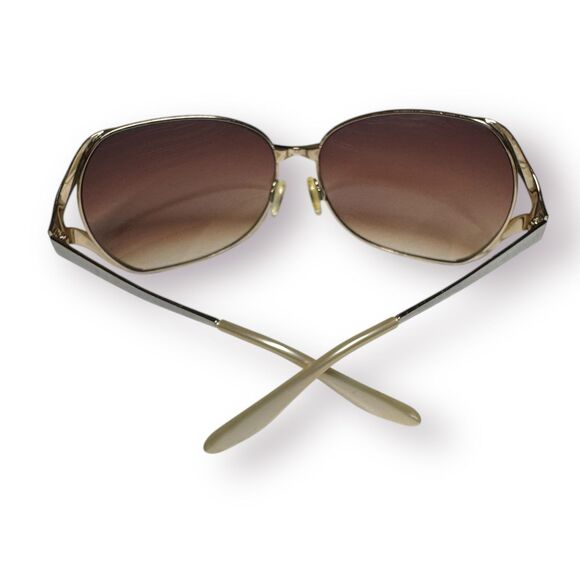 Barton Perreira Emmanuelle 63 Sunglasses Beige Frame Brown‎ Lenses 63-14-120mm main image 6